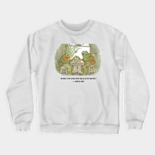 Frog And Toad Best Friend Crewneck Sweatshirt